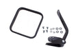 Door Mirror Style Side Left Black Head/Arm Driver Side Of 55-83 CJ5, 55-75 CJ6, 76-86 CJ7 And 81-86 CJ8 Scrambler OMIX