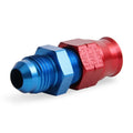 8an Male to 3/8in Alum Tubing Adapter