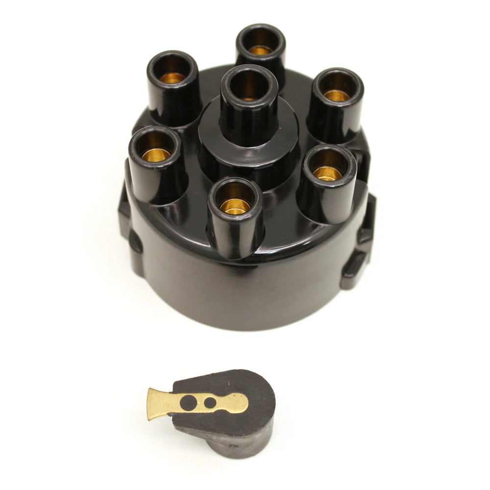 CAP & ROTOR KIT 6 CYL CAST BRI