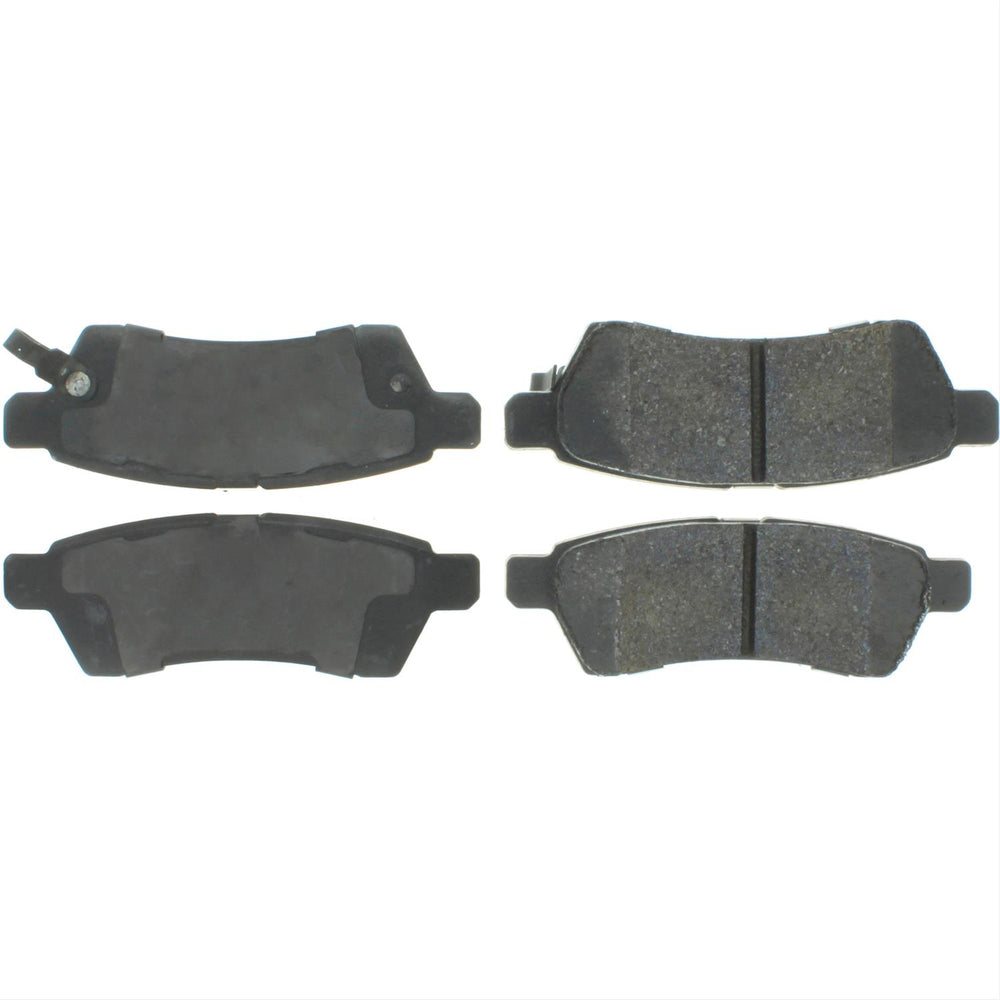 Centric Premium Semi-Metallic Brake Pads w/Shims & Hardware - Rear