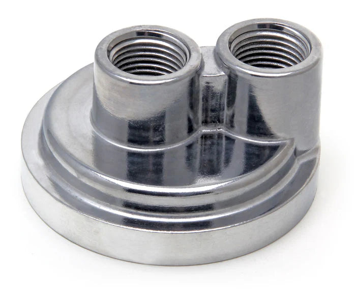 SPINON OIL FILTER BYPASS; 21/2 IN. ID; 2 3/4 IN. OD FLANGE W/ 18MMX1.5 THREADS195964 PONTIAC ENGI