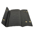 STEP RUG PREMIUM PVC SCRUB W/UV&TPE BACK 17.5IN X18IN BLACK