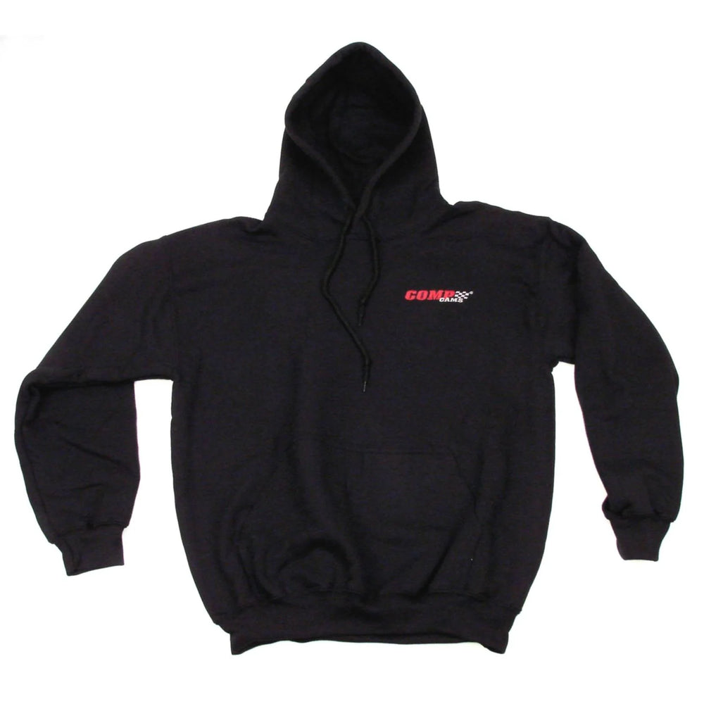 SWEATSHIRT, HOODED COMP BLK X