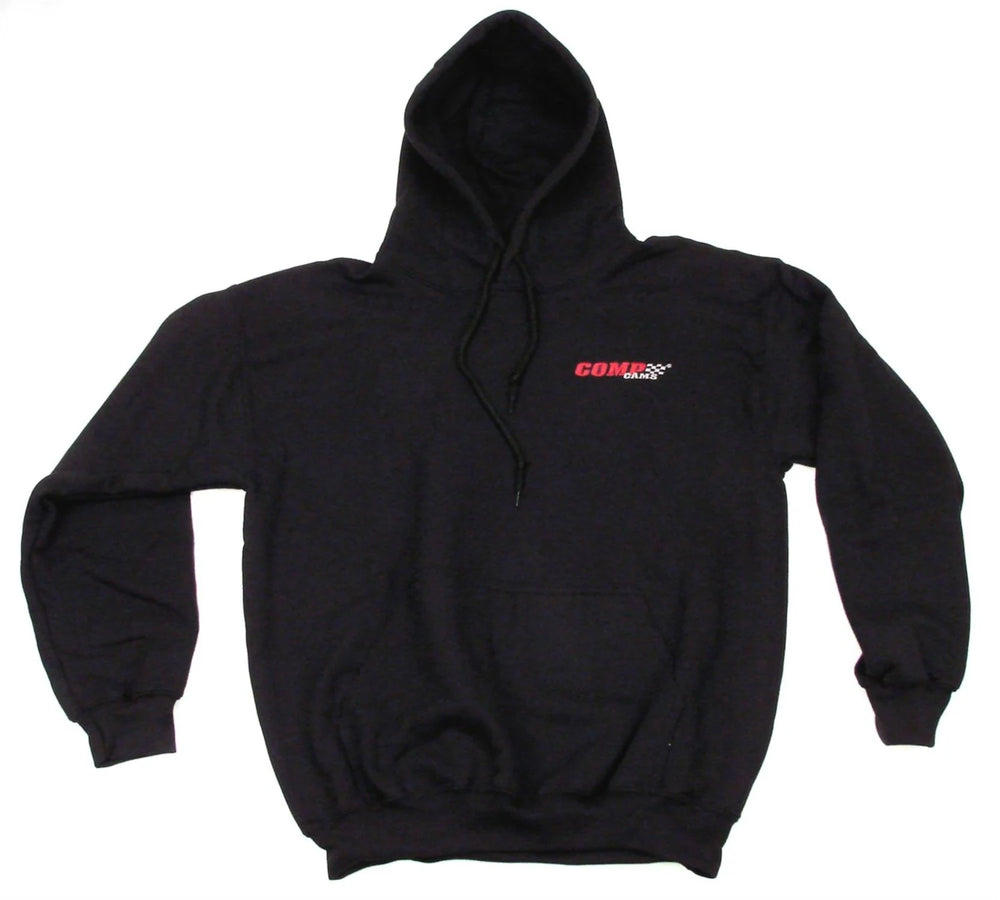 SWEATSHIRT, HOODED COMP BLK X