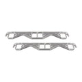 SBC Aluminum Header Gasket Kit - Sq. Port