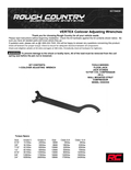 Vertex Coilover Adjusting Wrench
