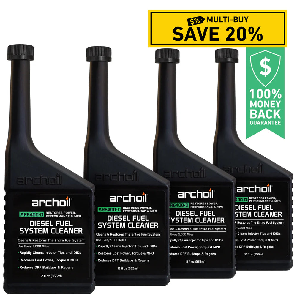 AR6400-D Professional Diesel Fuel System and Engine Cleaner (Treats 40 gallons of diesel)