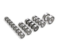 BALL BEARING SET BLACK RUBBER SEAL