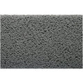 STEP RUG PREMIUM PVC SCRUB W/UV&TPE BACK 17.5IN X18IN GRAY