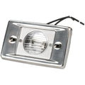 STAINLESS TRANSOM LIGHT RECT