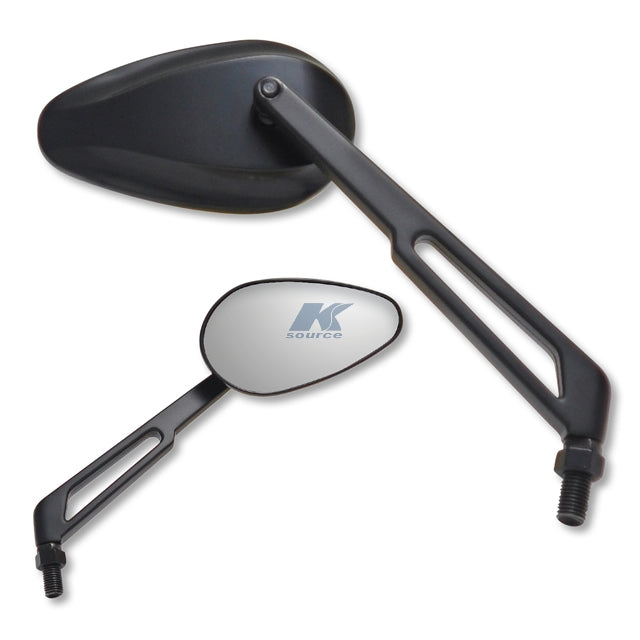 X-TREME BLACK TEARDROP MIRROR