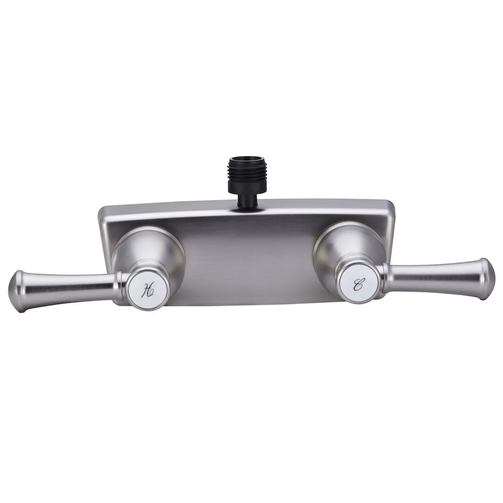 DESIGNER RV SHOWER FAUCET BRUSHED SATIN NICKEL