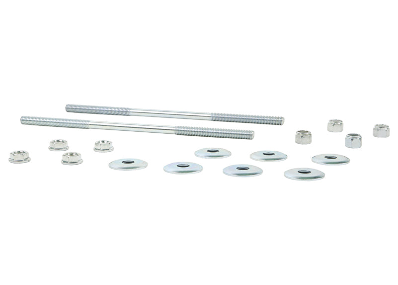 Sway bar - link threaded rod 2 Links 8 Washers 8 Nuts Install Guide