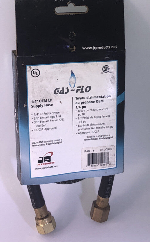 JR PRODUCTS 1/4IN OEM LP SUPPLY HOSE 36IN