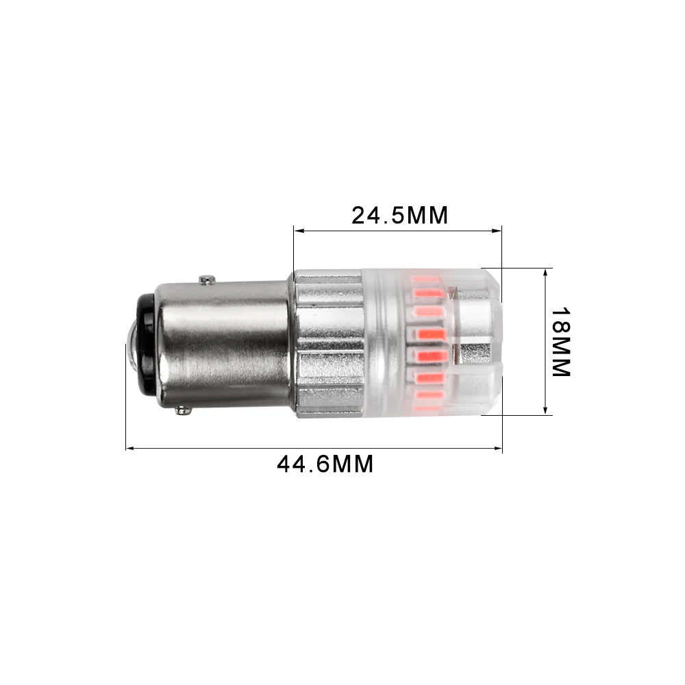 ECO Series 1157 LED Light Bulbs Red (2 EA)