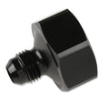 Black T7075 Aluminum 6An-660 Bottle Nut Adapter 6An -660 Bottle Nut Adapter- Al7075- Black NOS