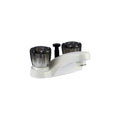 RV LAVATORY FAUCET W/ DIVERTER BISQUE PARCHMENT