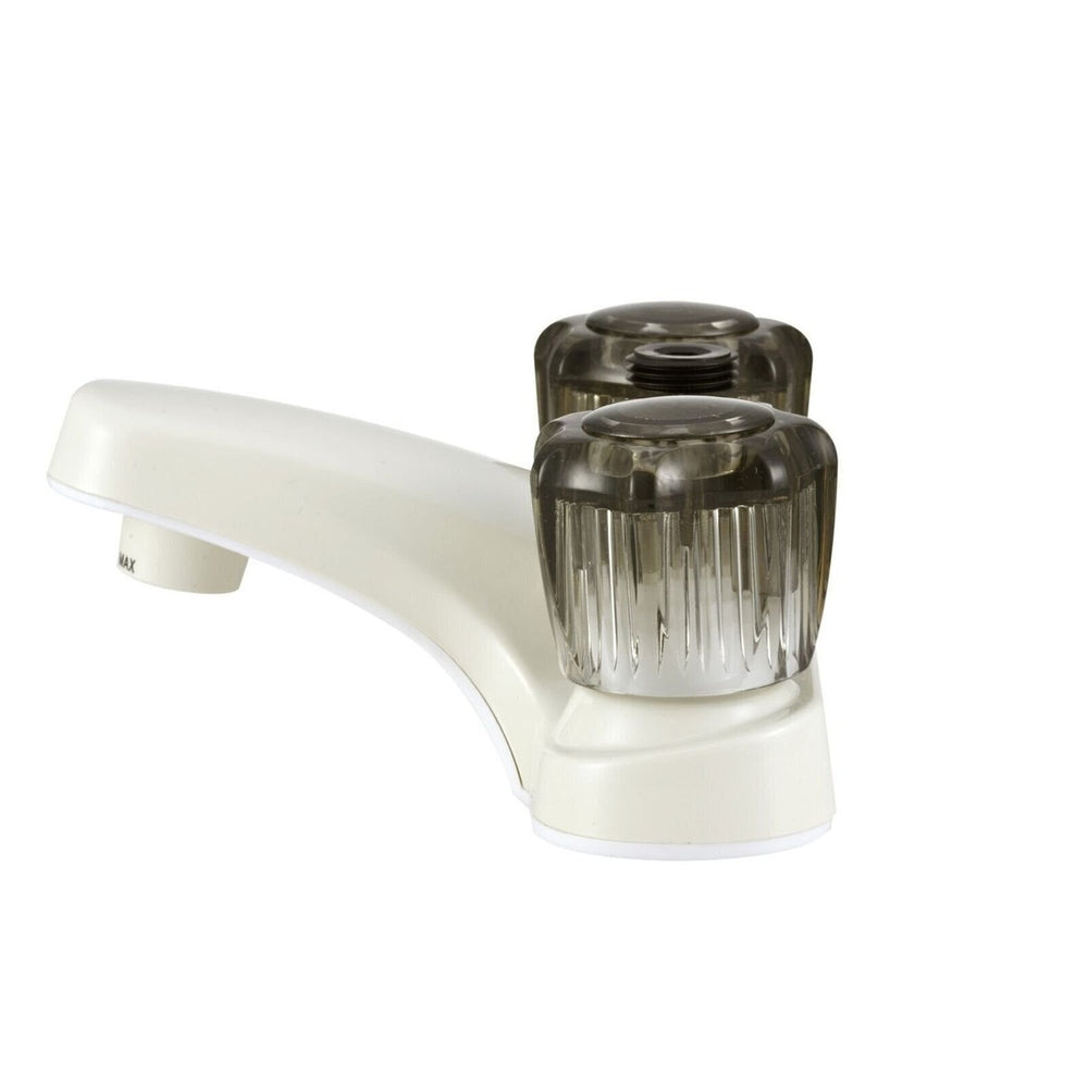 RV LAVATORY FAUCET W/ DIVERTER BISQUE PARCHMENT