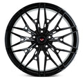 Vossen Forged S21-02 3piece - 22x9.5 - ET20 - 6x139.7 - 78.1 - SATIN BLACK CENTER & LIP - GM TRUCK