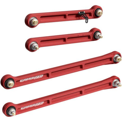 Camburg Toyota Tundra 22-24 Tacoma 2024 Sequoia 23-24 KINETIK Series Rear Billet Trailing Arm Kit (RED) 320044-RED