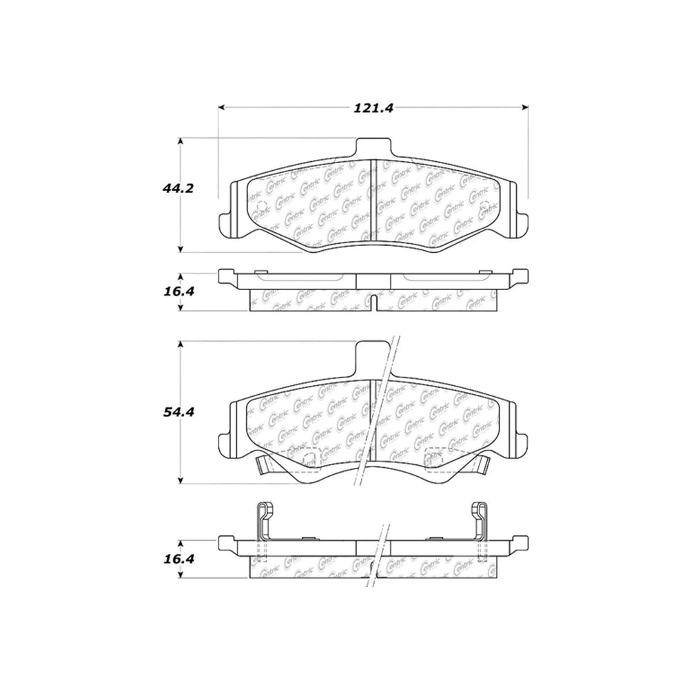 C-TEK Semi-Metallic Brake