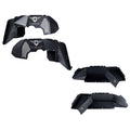 Combat Off Road 2018-2026 Jeep JL JLU Full Metal Jacket Doors - Raw - Rear Pair 25-1139