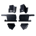Combat Off Road 2018-2026 Jeep JL JLU Full Metal Jacket Doors - Raw - Rear Pair 25-1139