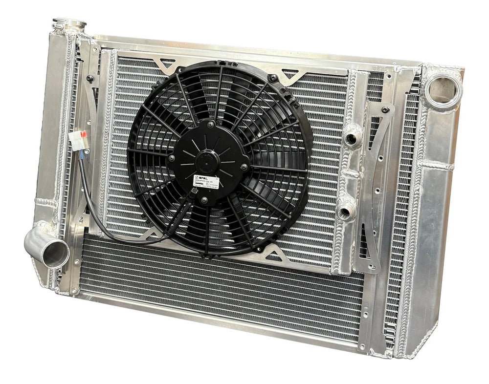 Radiator Dbl 29X18 W/Oil Cooler Closed GM