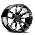 Torque Impact | Gloss Black w/Milled Accents | 20x9 | 8x180 | 0mm
