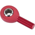 QA1 A Series Endura Rod End - Male/Left Hand - .625in Bore x 5/8-18 (Heavy) - Red Aluminum