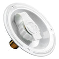 CITY WATER DISH METAL WHITE MPT