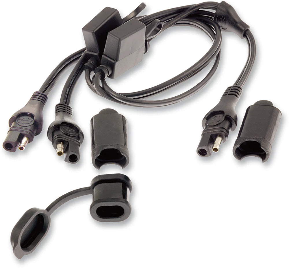 OPTIMATE CABLE O05 YSPLITTER SAE IN TO 2 X FUSED SAE OUT