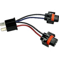 NAMZ 14-23 Road King Models Headlight Adapter Pigtail w/Mating H9 & H11 to H4 Connector