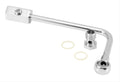 Single Feed Fuel Line W/ gauge Port 1/8in