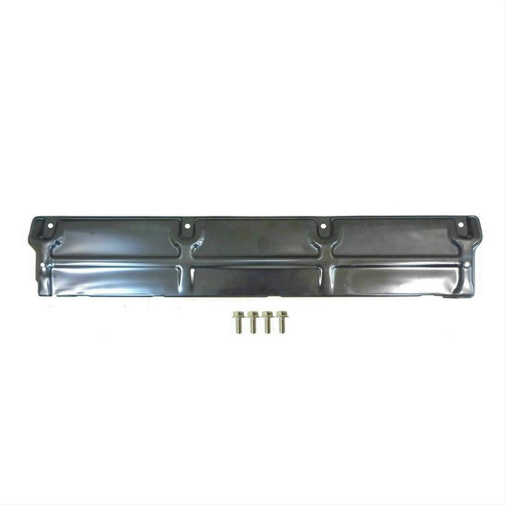RADIATOR TOP PLATE; BLACK; 4 BOLT H