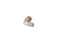 3/8 NPT(M) TO 1/4 AIRLINE 90 DEGREE SWIVEL ELBOW FITTING (2 PCS) DOT APPROVED