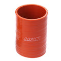 HPS Performance 2.75 ID 4 Long High Temp 4-ply Aramid Reinforced Silicone Straight Coupler Hose Orange (70mm ID 102mm Length)