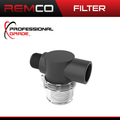 INLINE STRAINER/FILTER 1/2IN MNPT X 1/2IN FNPT