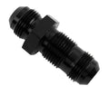 Fragola -10AN Straight Bulkhead - Black