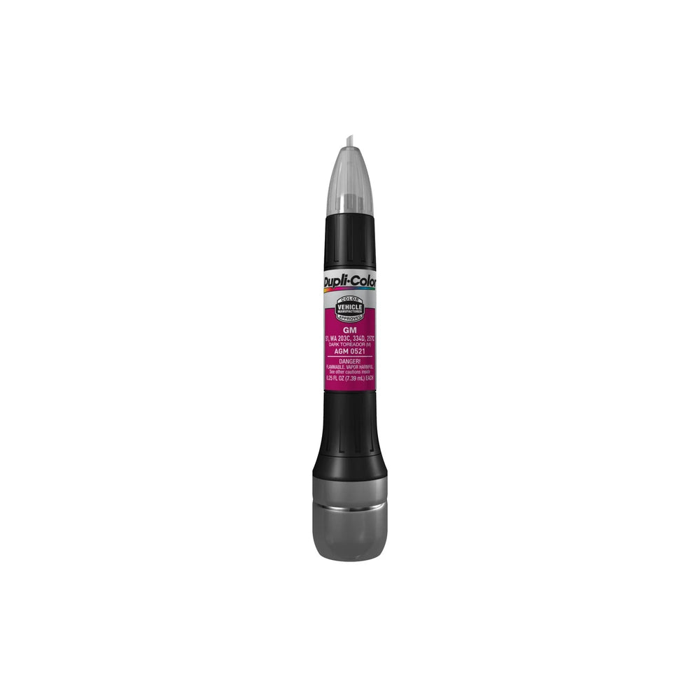 GENERAL MOTORS EXACTMATCH TOUCHUP PAINT; DARK TOREADOR (M);0.5 OZ. PENTIP/BRU