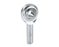 QA1 G Series 2-Pc Rod End - Male/Left Hand - 8mm Bore x M8x1.25 - Stainless Steel w/PTFE