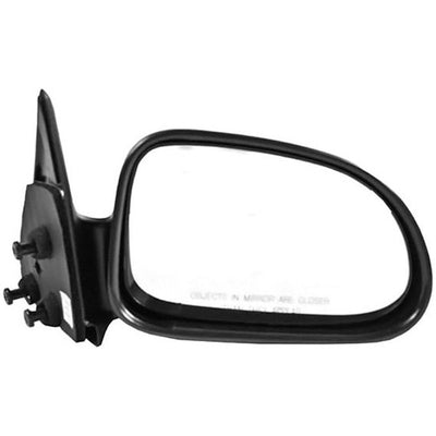 RH DOOR MIRROR MAN NONHTD TEXT BLK NONFLDG 5x7 DAKOTA 9702; DURANGO 980 0