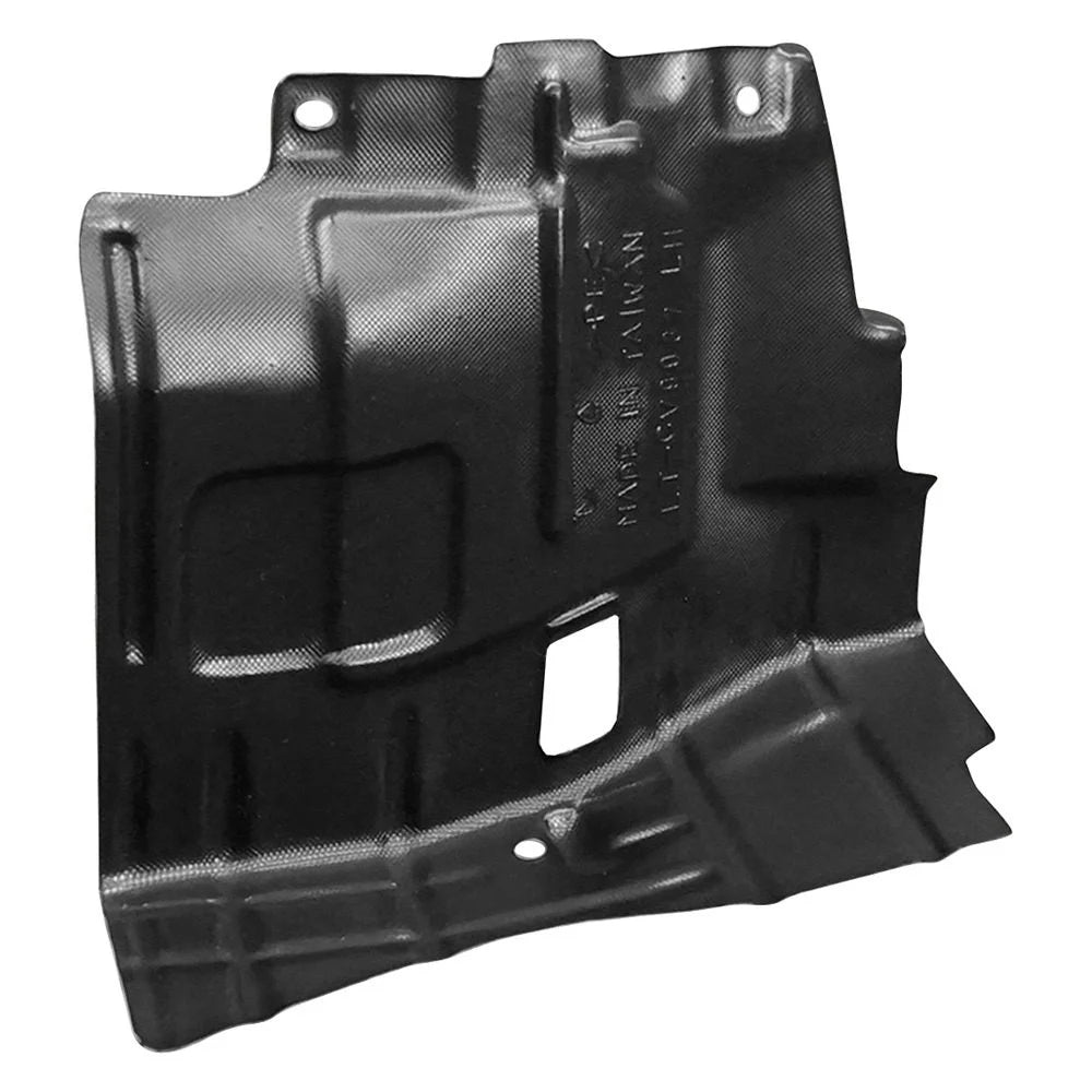 LH FRT FENDER SPLASH SHIELD MAT: PE/VACUUM FORM;OEM: PP/INJECTION CHEVROLET SPARK 16C