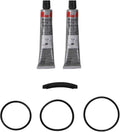 Fel-Pro Acura TL OS 30812 Engine Oil Pan Gasket Set RTV Black silicone w/Rubber end seal