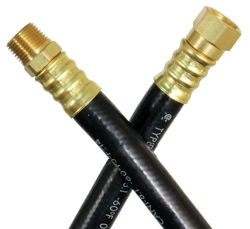 JR PRODUCTS 3/8 OEM LP SUPPLY HOSE 24 THERMPLASTIC HOSE