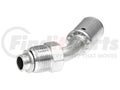 MALE SAE TUBE O-RING NUT - 45 BENT