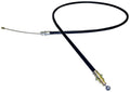Right Rear Parking Brake Cable for 1981-1986 Jeep CJ-5, CJ-7, CJ-8, 61.25 Inch Long Crown Automotive
