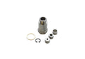 Oxygen Sensor Restrictor Fitting with Adjustable Gas Flow Inserts