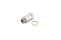 Oxygen Sensor Restrictor Fitting with Adjustable Gas Flow Inserts