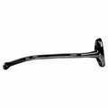 OUTSIDE SIDEVIEW MIRROR ARM; BLACK;